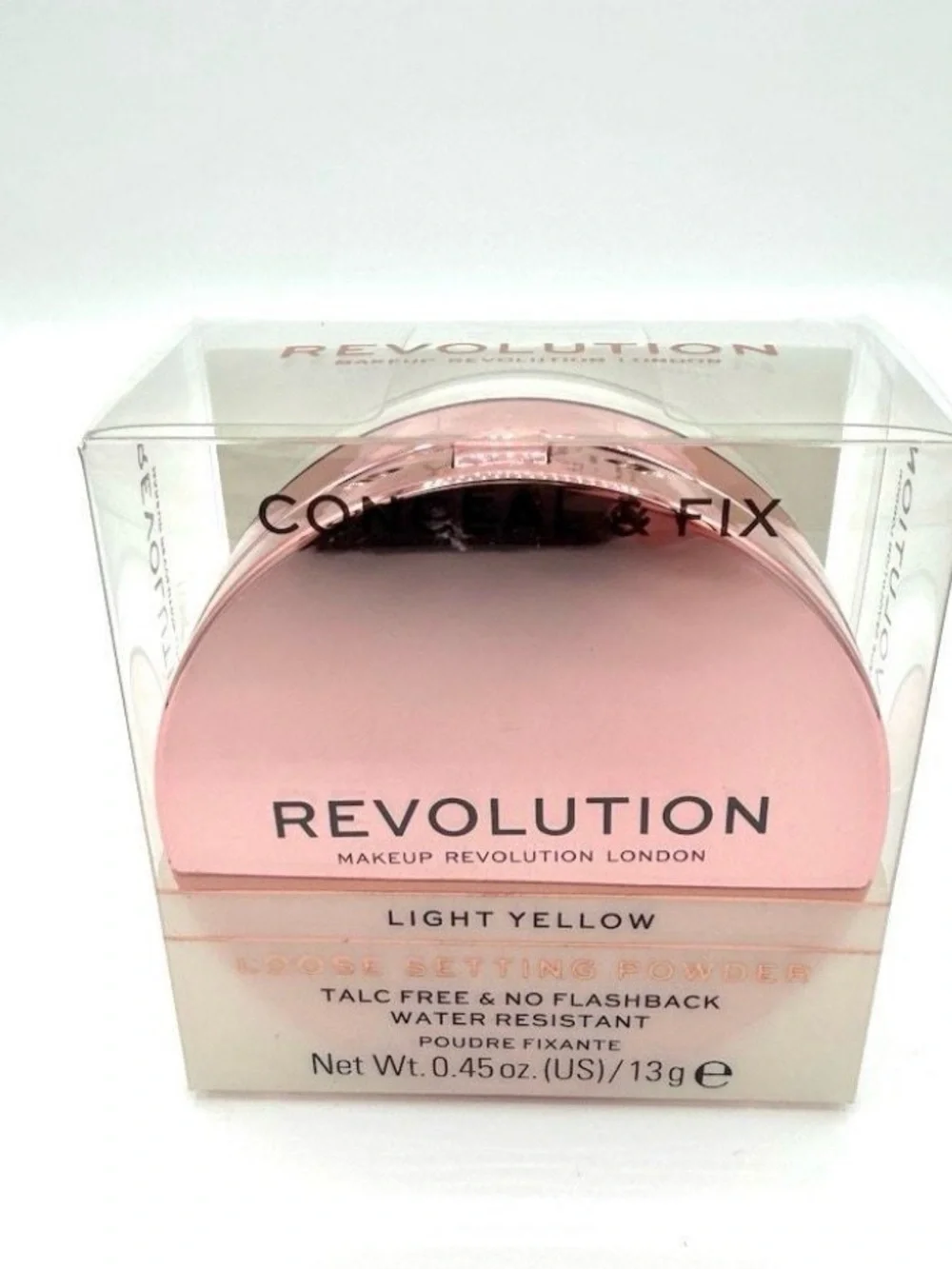 ☀️3 FOR $25 Revolution Light Yellow Loose Setting Powder - Conceal & Fix